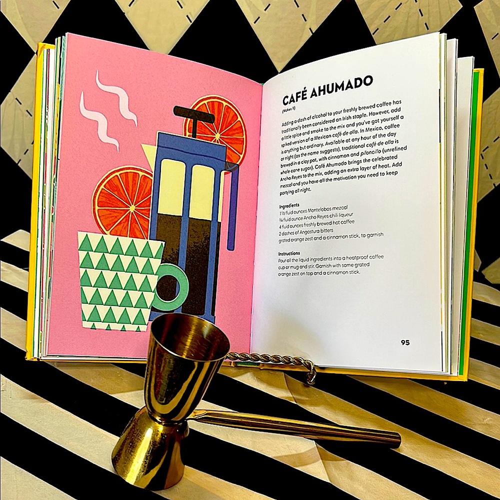 “Tequila Made Me Do It” Cocktail Book | Recipes + Bar Cart Decor - Picture 5 of 8